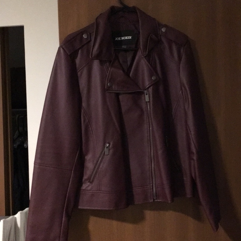 Burgundy Light Weight Jacket